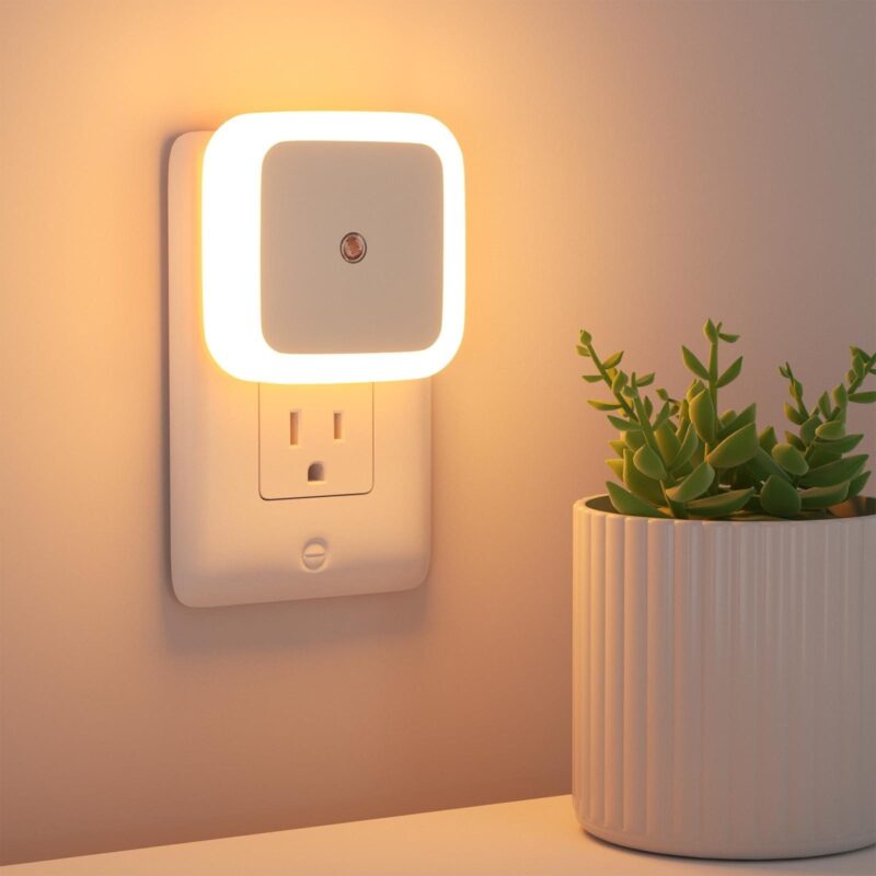 LED Night Light with Socket